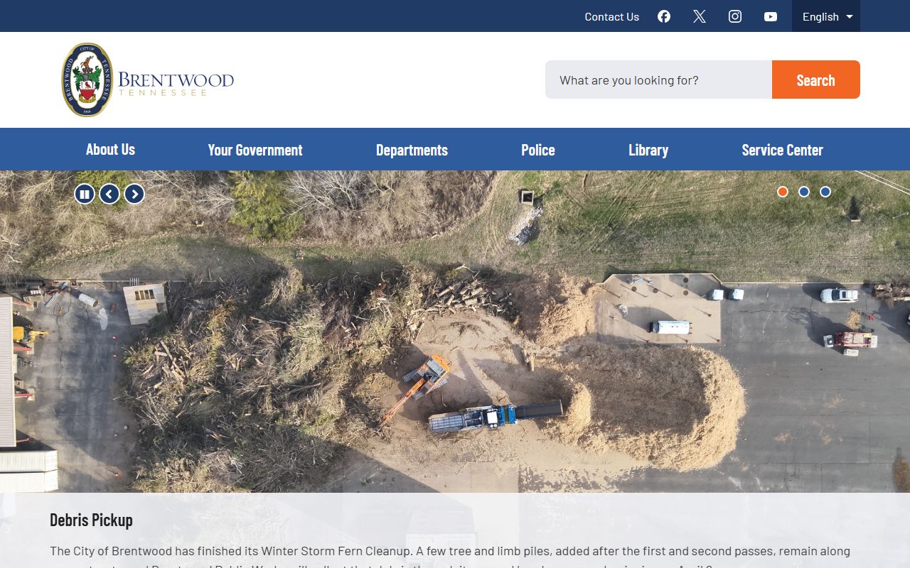 Brentwood Criminal History city site