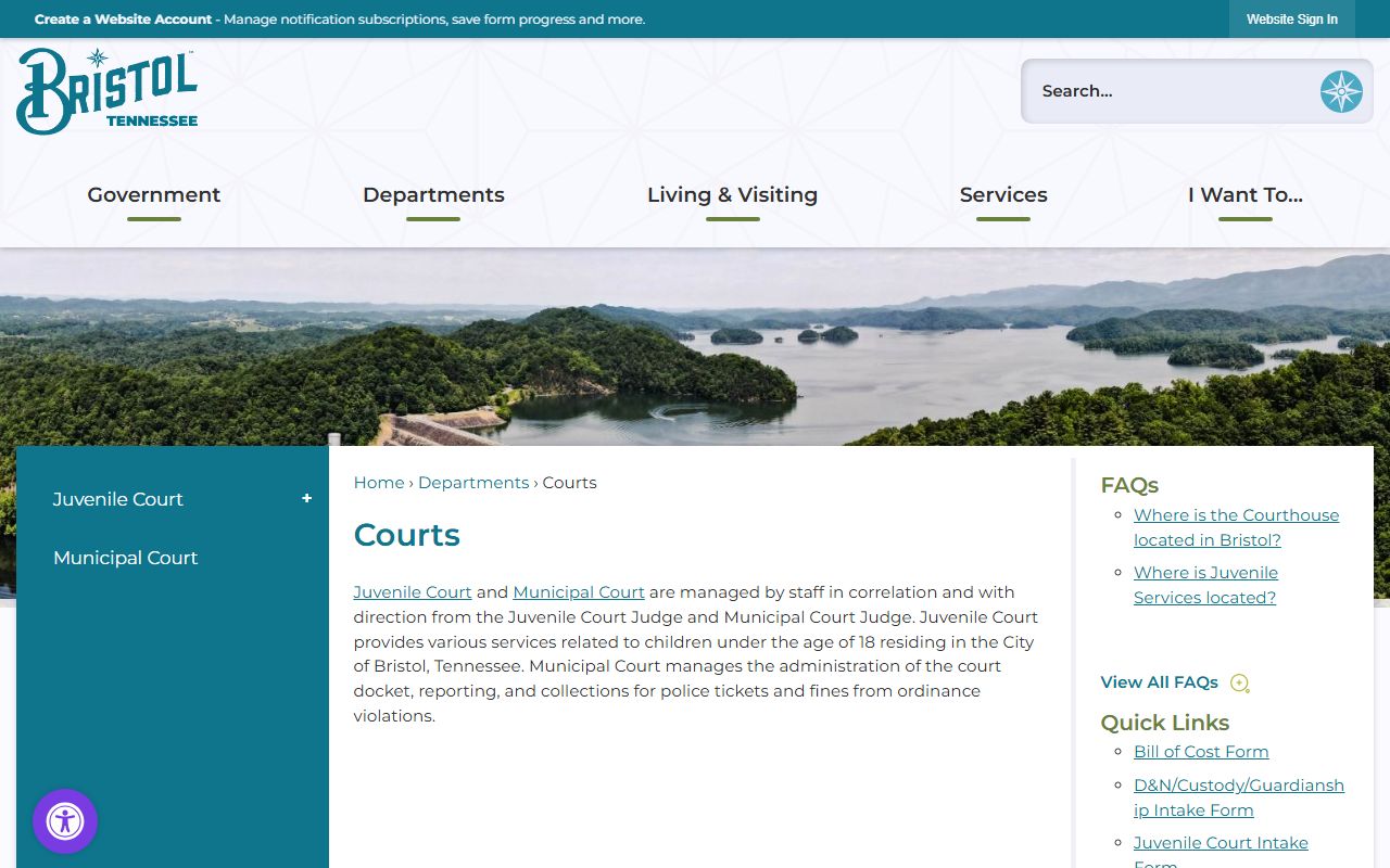 Bristol Criminal History courts source