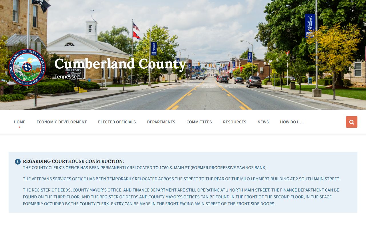 Cumberland County Criminal History circuit court source