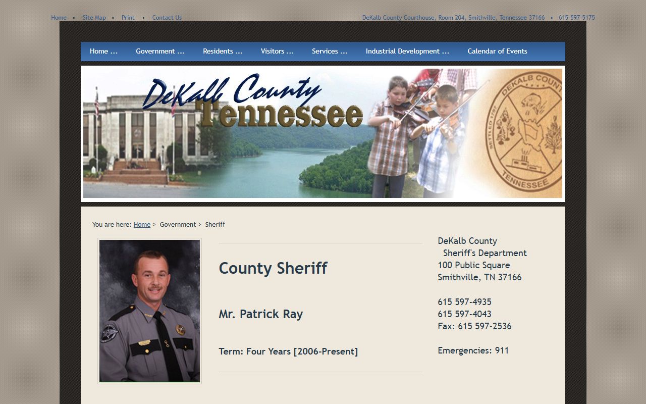 DeKalb County Criminal History sheriff records source