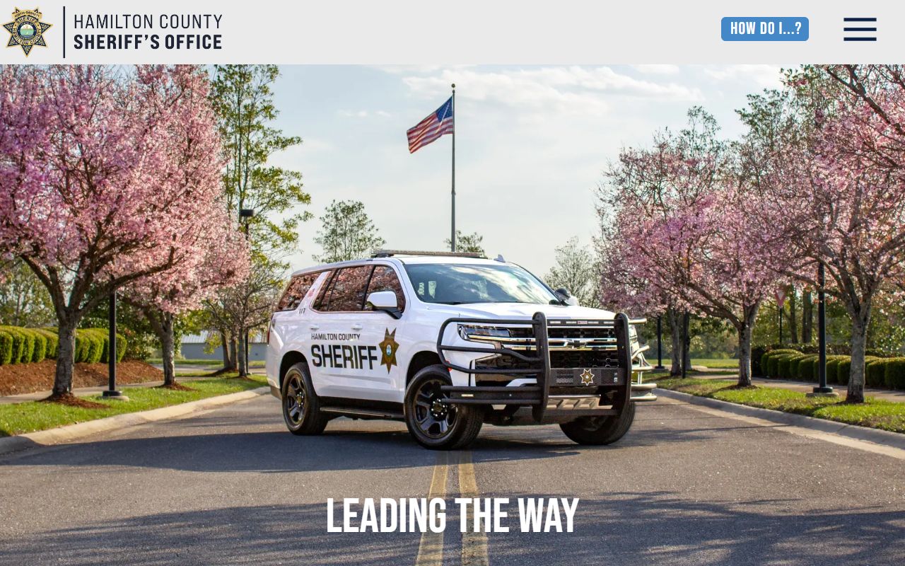 Hamilton County Criminal History sheriff office resources