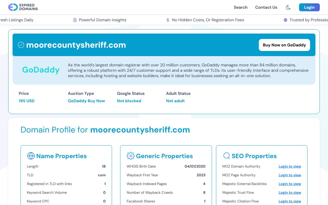 Moore County Criminal History sheriff source
