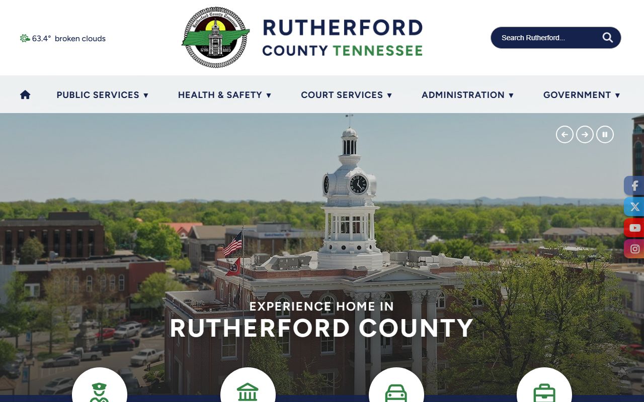 Rutherford County Criminal History county government resources