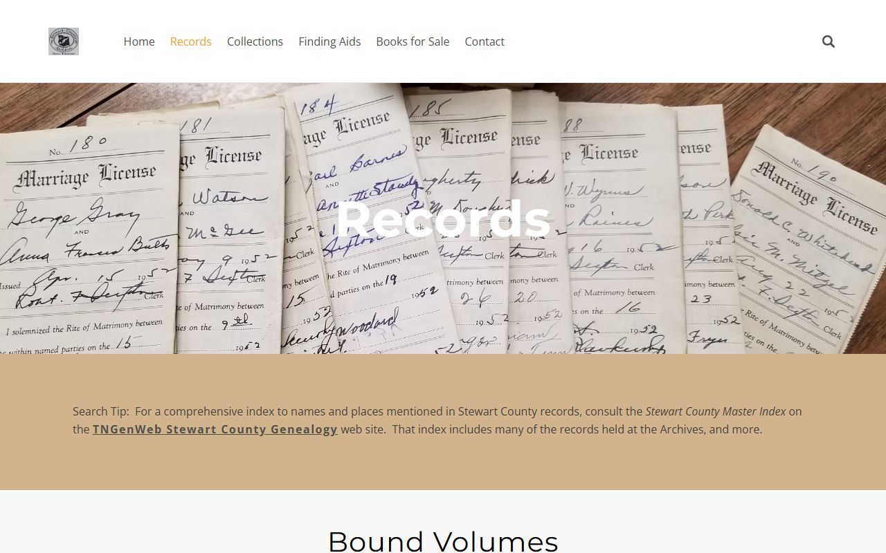 Stewart County Criminal History archives source