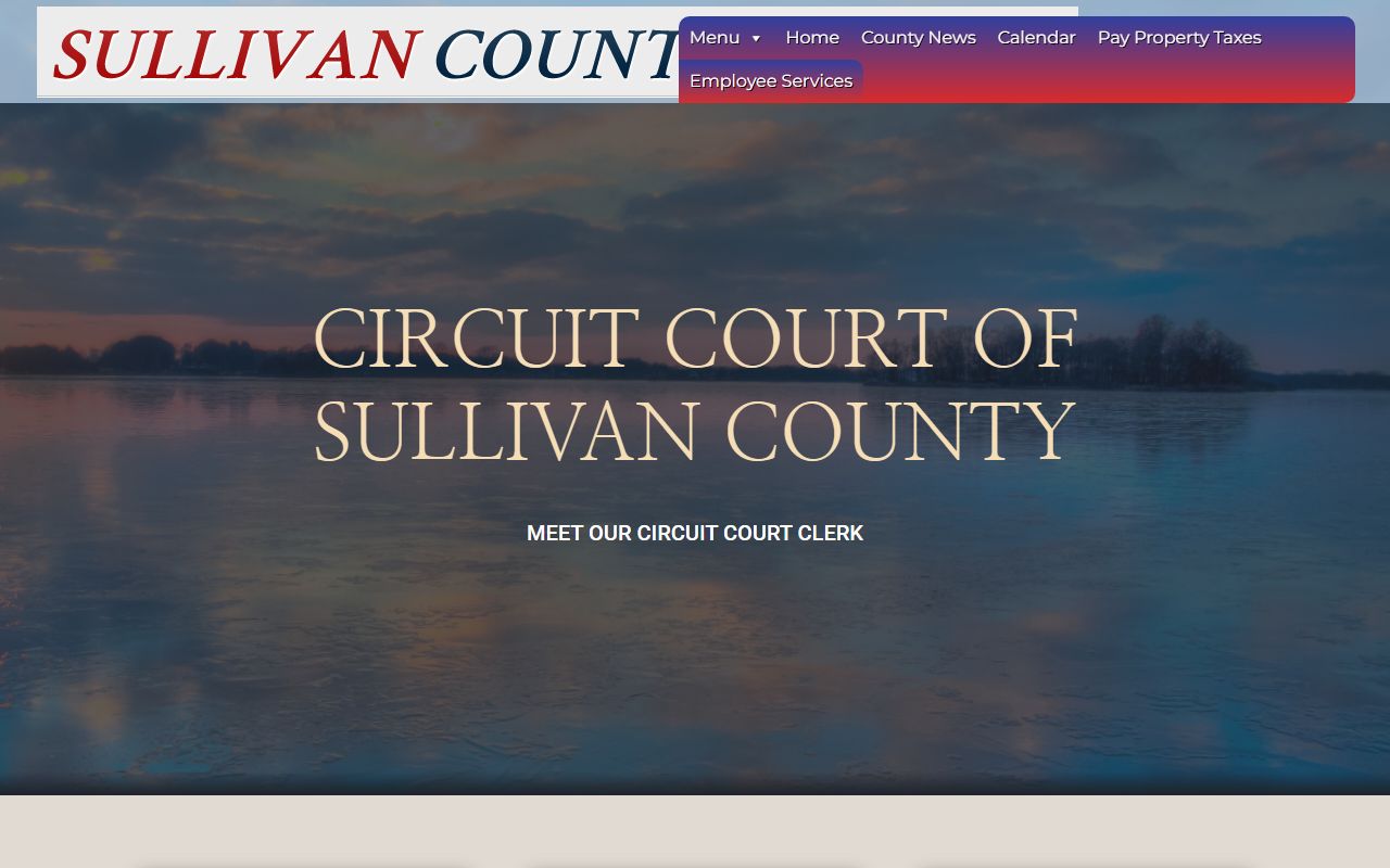 Sullivan County Criminal History circuit court resources