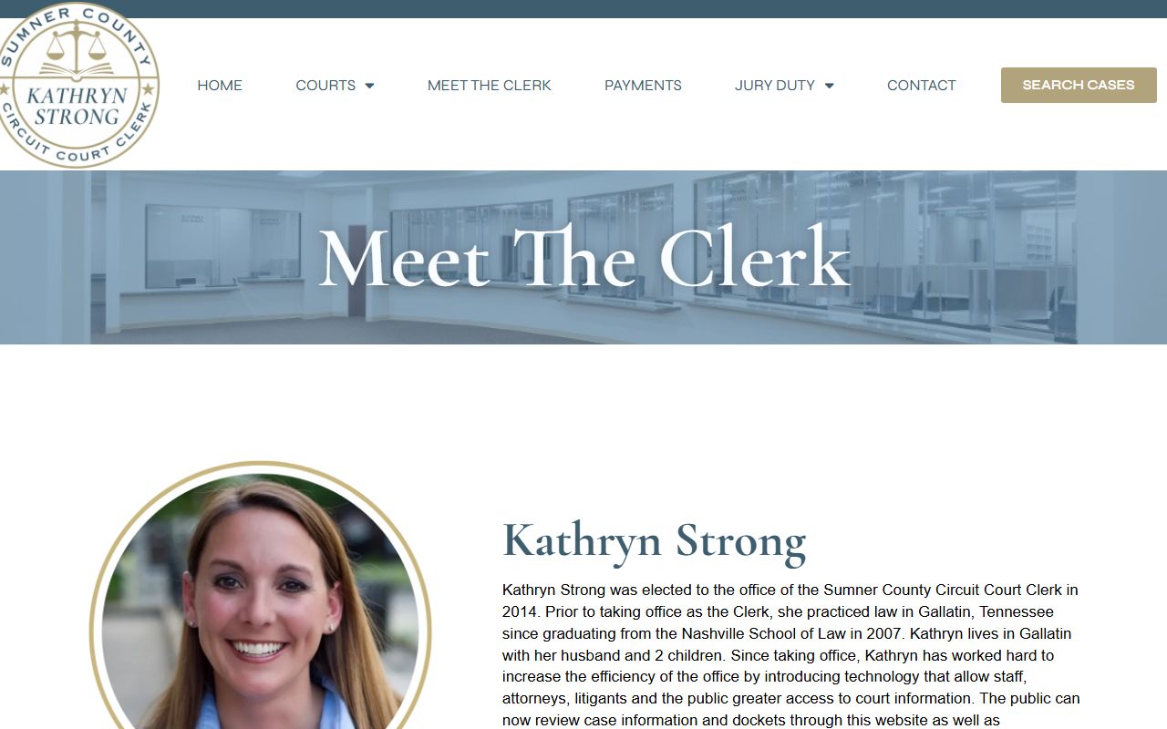 Sumner County Criminal History county courts resources