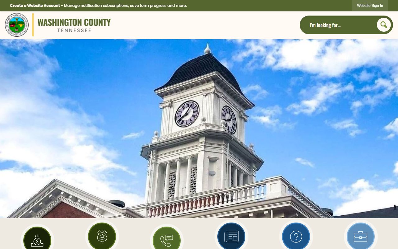 Washington County Criminal History sheriff office resources